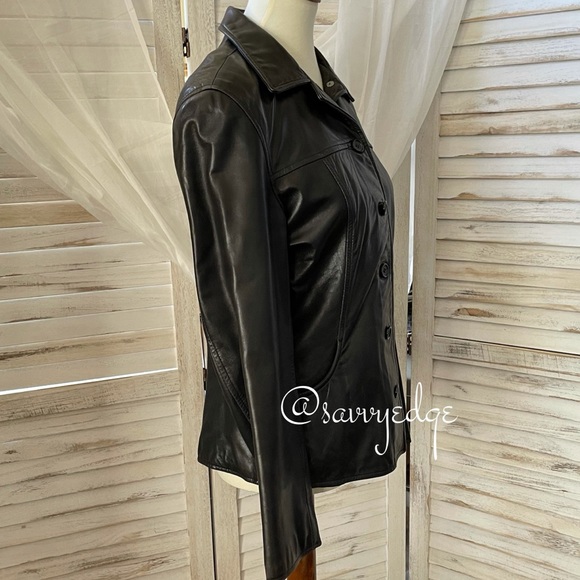 Andrew Marc Lamb Leather Jacket - Picture 4 of 15